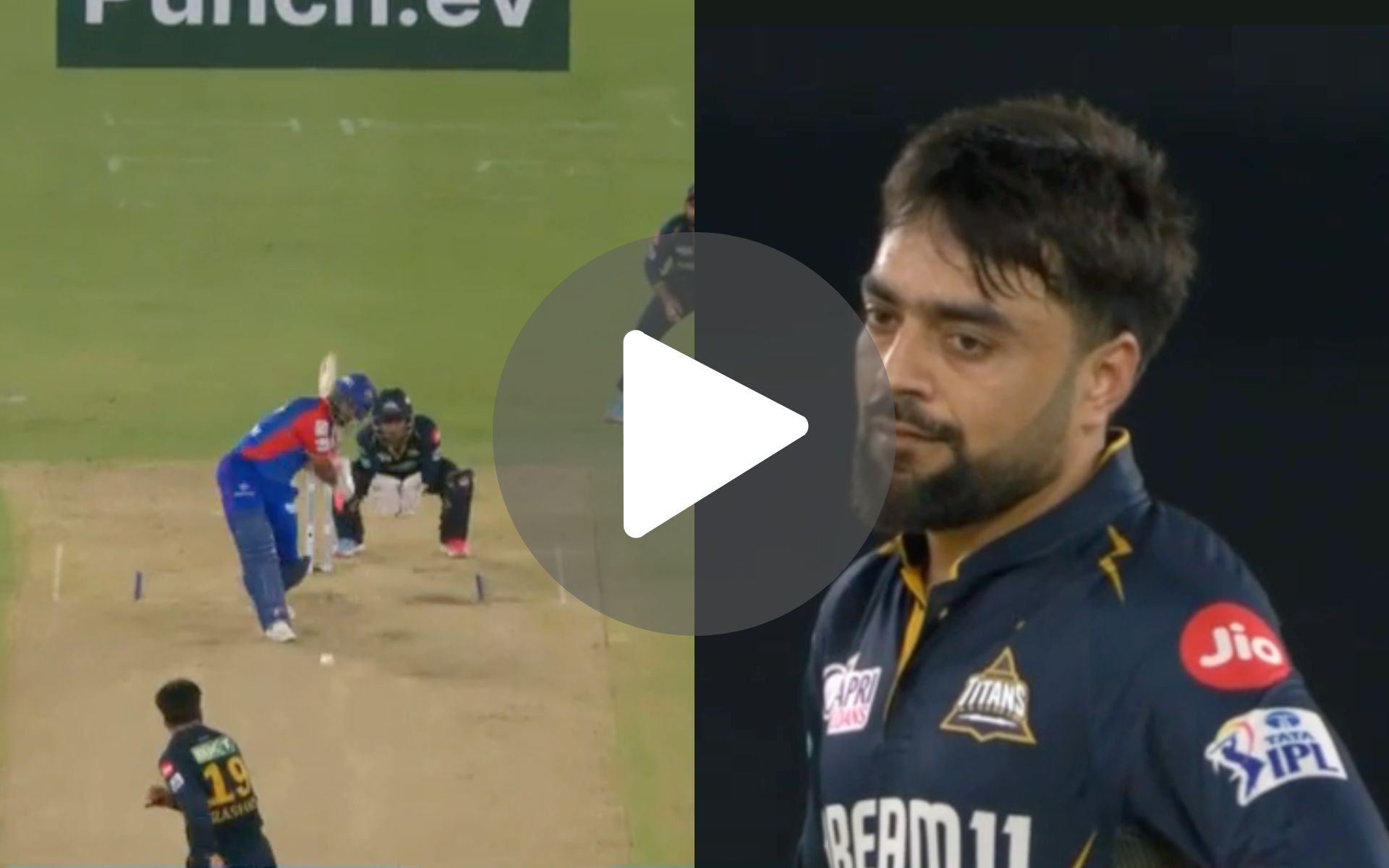 [Watch] Rishabh Pant’s 'Disdainful' Six Off Rashid Khan Leaves GT Spinner Helpless